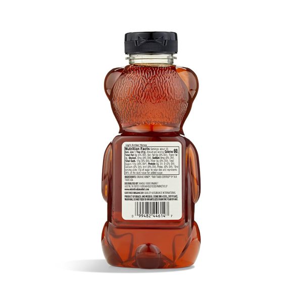 365 by Whole Foods Market Organic Light Amber Wildflower Honey, 12 oz - Image 2
