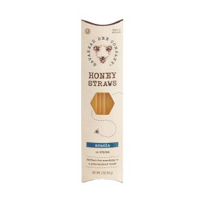 Savannah Bee Company Honey Straws - Pure and All Natural Honey Straw Sticks Made in the USA - Healthy Snacks for Kids and Adults - Gluten Free and Kosher Certified - Pure Acacia Honey - Pack of 12