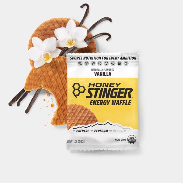 Honey Stinger Organic Waffles - Variety Pack – 12 Count – 4 of Each Flavor – Energy Source for Any Activity – Honey, Vanilla & Chocolate – Plus Sticker and Custom Polybag - Image 7