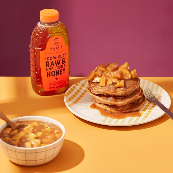 Nate's 100% Pure, Raw & Unfiltered Honey - Award-Winning Taste, 32oz. Squeeze Bottle - Image 7
