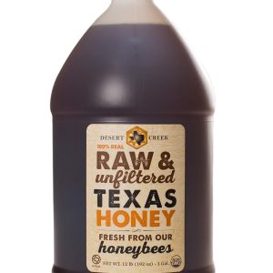 Desert Creek - Raw Honey, Natural Premium and Pure Texas Product - 1 Gallon