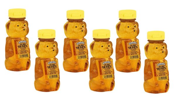 Gunter's Pure Clover Honey Bears - 12 oz (Pack of 6)