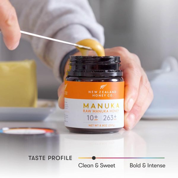 New Zealand Honey Co. Raw Manuka Honey UMF 10+ | MGO 263+, UMF Certified / 17.6oz - Image 5