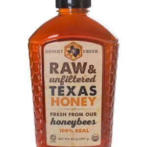 Desert Creek Honey Raw, Unfiltered, Unpasteurized Texas Honey, 2 lb., 32 oz.