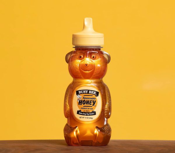 Busy Bee Honey, Grade A Filtered Honey, 12 Ounce (Pack of 3 Honey Bears) - Image 3
