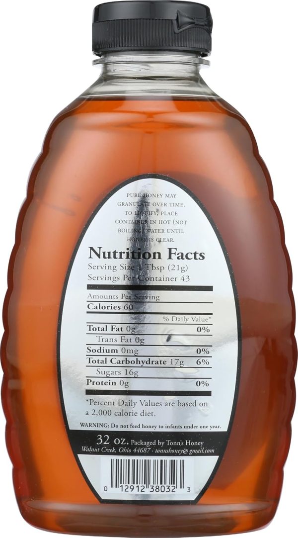 TONNS Honey Ohio Premium, 32 OZ - Image 2