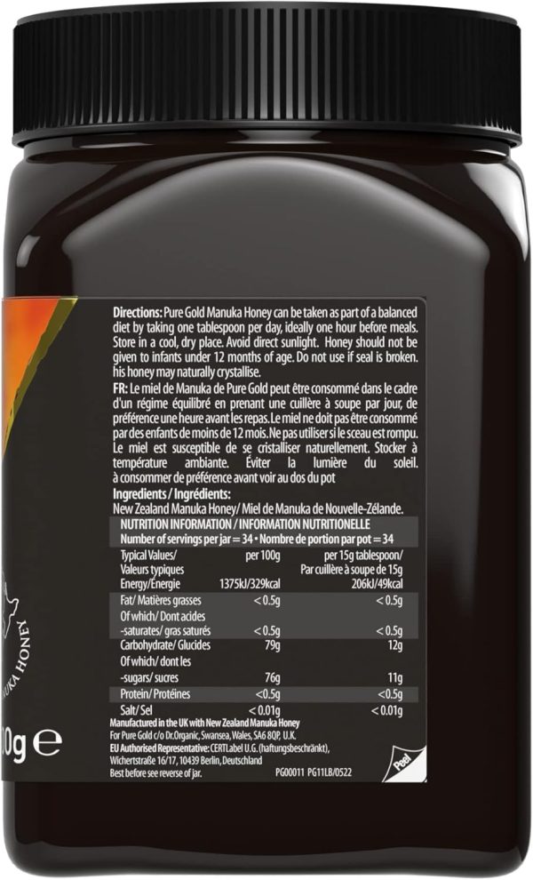 Topkech Premium Select Manuka Honey 300 Plus Mgo, 500 g - Image 3