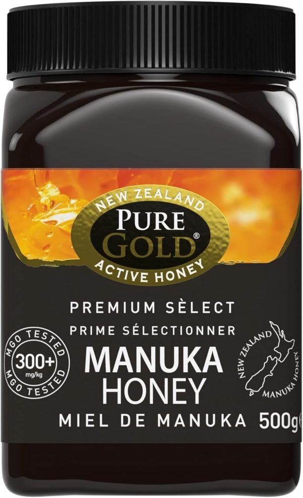 Topkech Premium Select Manuka Honey 300 Plus Mgo, 500 g