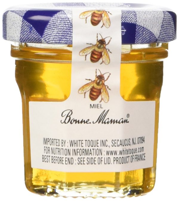Bonne Maman Honey Mini Jars - 1 oz x 15 pcs Kosher - Image 2