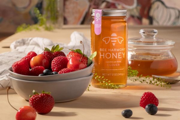 Bee Harmony Honey 5 Pack Variety Pack, 60 Ounce (Clover, Wildflower, Orange Blossom, Berry and Blueberry) - Image 3