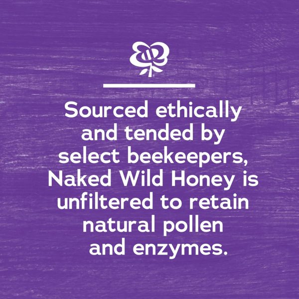 Naked Wild Honey, Raw Unfiltered Honey, 0.45 Ounce On-The-Go Packets (20 pack) - Pack of 2 - Image 6