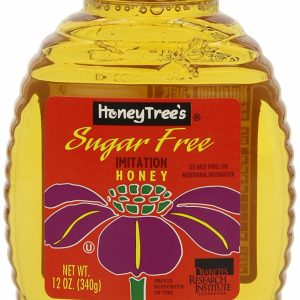 HoneyTree Sugar Free Imitation Honey 12oz, (Pack of 6)