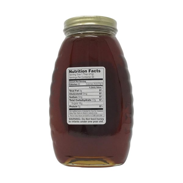 GUNTER APIARIES Honey Wildflower, 32 OZ - Image 2