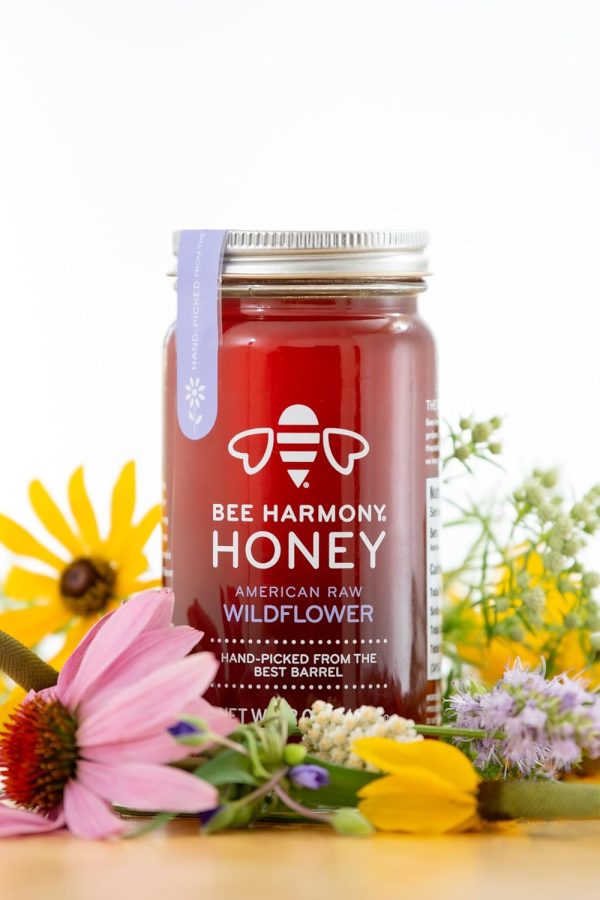 Bee Harmony Honey 5 Pack Variety Pack, 60 Ounce (Clover, Wildflower, Orange Blossom, Berry and Blueberry) - Image 4
