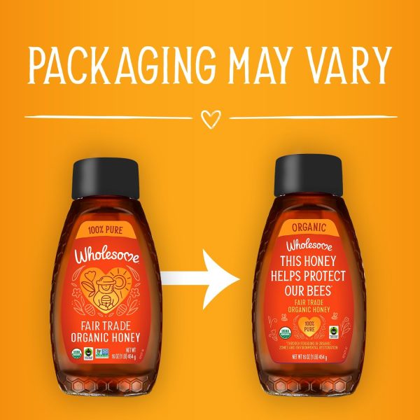 Wholesome, Honey Raw Unfiltered Organic, 16 Ounce - Image 3