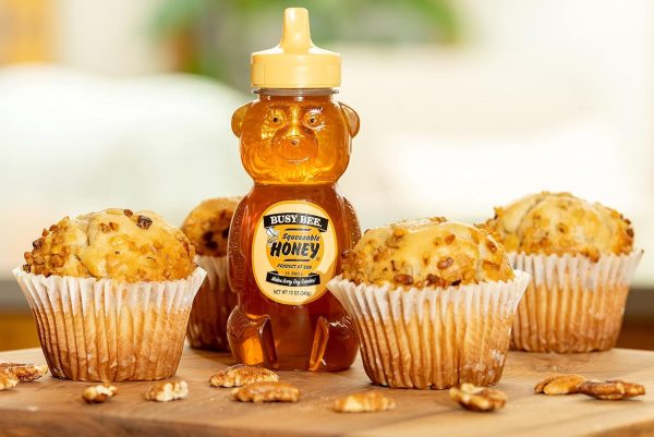 Busy Bee Honey, Grade A Filtered Honey, 12 Ounce (Pack of 3 Honey Bears) - Image 5