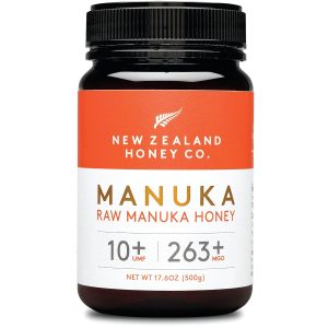 New Zealand Honey Co. Raw Manuka Honey UMF 10+ | MGO 263+, UMF Certified / 17.6oz