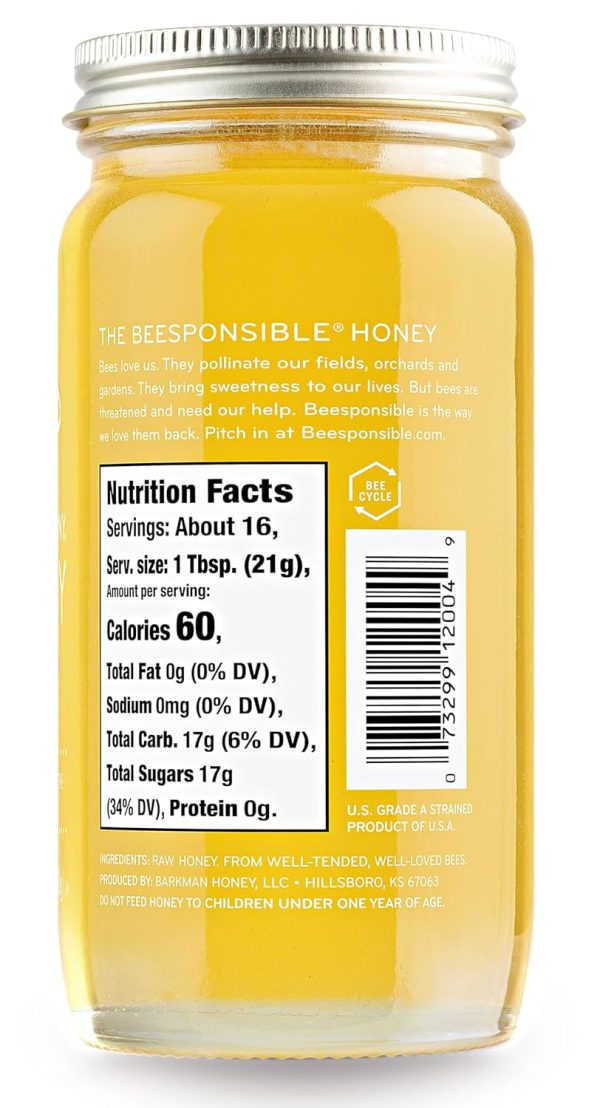 Bee Harmony Honey 3 Pack Variety Pack, 36 Ounce (Clover, Wildflower and Orange Blossom) - Image 5
