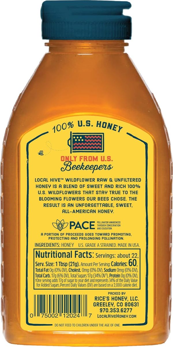 Local Hive Wildflower Honey 16oz - Image 2