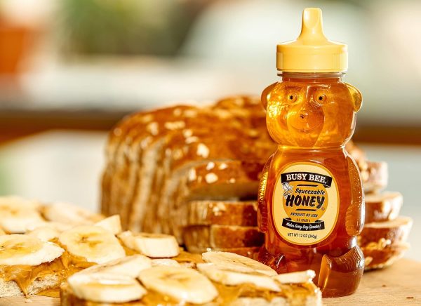 Busy Bee Honey, Grade A Filtered Honey, 12 Ounce (Pack of 3 Honey Bears) - Image 6