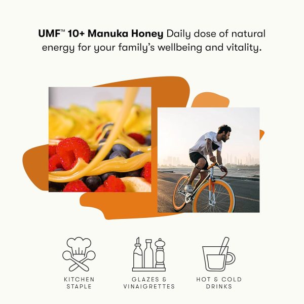 New Zealand Honey Co. Raw Manuka Honey UMF 10+ | MGO 263+, UMF Certified / 17.6oz - Image 9