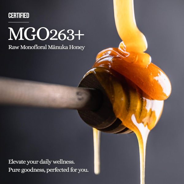 Manuka Emporium Raw New Zealand Manuka Honey Packets MGO263+ (UMF 10+ Equiv.) 24 x 0.18oz Individual Snaps | Ideal for Travel, Sports, Superfood Snacks and On-the-Go Daily Wellness - Image 5