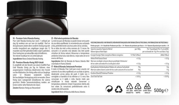 Topkech Premium Select Manuka Honey 300 Plus Mgo, 500 g - Image 4