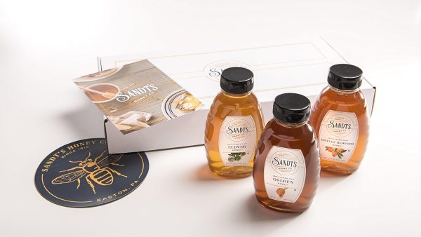 Sandt's Unfiltered Raw Honey Varietal Bundle - Golden, Clover & Orange Blossom (3 LBS) - Image 2