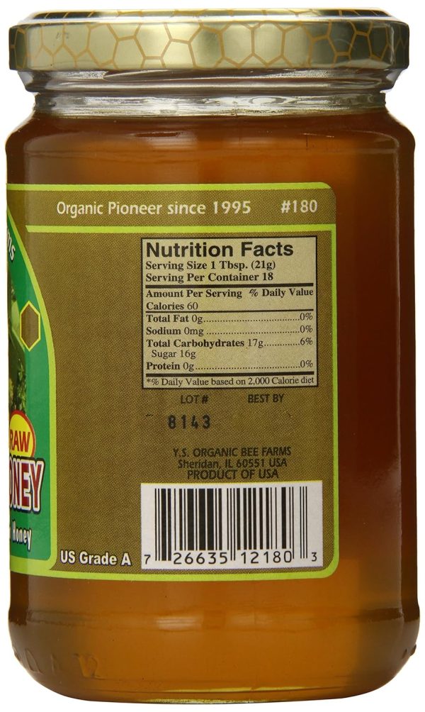 YS BEE FARMS Raw Tupelo Blossom Honey, 13.5 OZ - Image 2