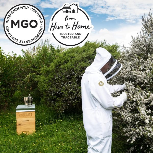 MANUKA DOCTOR - MGO 80+ Manuka Honey Multifloral, 100% Pure New Zealand Honey. Certified. Guaranteed. RAW. Non-GMO (8.75oz) - Image 8