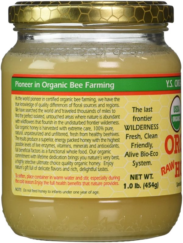 YS Organic Bee Farms - Organic Honey, 16 oz gel - Image 3
