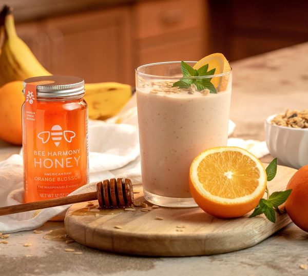 Bee Harmony American Raw Orange Blossom Honey, 12 Ounce - Image 7