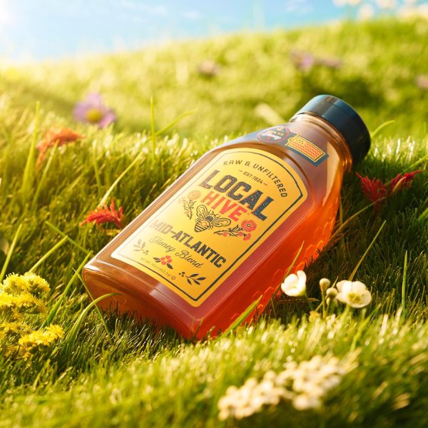 Local Hive Mid Atlantic Raw Unfiltered Honey 16oz. 100% US honey sourced from American bees and beekeepers. - Image 9