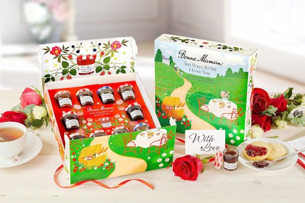Bonne Maman "Ten Ways to Say I Love You", 9 Mini Fruit Spreads and 1 Honey - Image 6